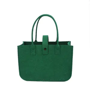 Материал, экологически безопасная мультяшная сумка для женщин, фетровые сумки для переноски