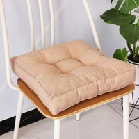 Coussin de chaise de salon en coton polyester rembourré 3D, doux et confortable, toutes saisons, vente chaude