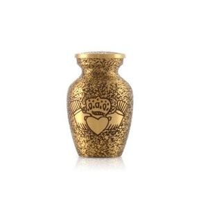 Hot Selling High Quality Handcrafted Ready To Dispatch Brass Cremation Keepsakes For Human Remains Indian manufacturer of urns - Product Image 6