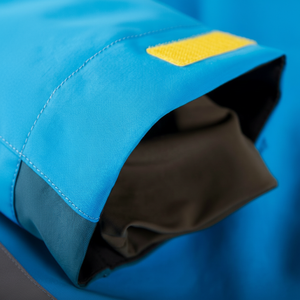 ZN-Solid Blue Color Winter One Piece Zipper <b>Adult</b> <b>Snowsuit</b> Coat Ski Suit Waterproof Windproof Breathable Down Insulation - Product Image 1