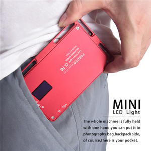 ไฟวิดีโอ LED ขนาดเล็ก FOSOTO รุ่น FT-03 ไฟถ่ายภาพระดับมืออาชีพ สำหรับกล้อง Canon และ <span class=keywords><strong>Sony</strong></span> - Product Image 6