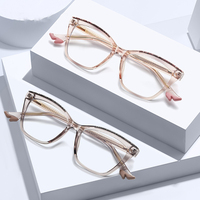 Monture de lunettes optiques Partagas Cat Eye TR90 CP avec branches à ressort et charnières à ressort, anti-lumière bleue, pour femmes
