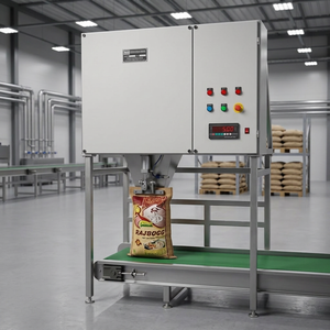 Máquina Industrial para Llenado de Bolsas de Polvo y Gránulos, Sistema Automático de Empaquetado de Fertilizantes y Pesaje de Precisión - Product Image 3