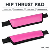 Coussin de protection antidérapant pour fessiers et hanches, pour haltères et barres, accessoire de fitness pour adultes, entraînement des fessiers, usage domestique