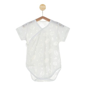Pelele de bebé de verano, fino y transpirable, de manga corta, mono triangular para recién <span class=keywords><strong>nacido</strong></span>, pijama unisex de una sola pieza con abertura diagonal. - Product Image 5