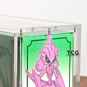 TCG Haute qualité <span class=keywords><strong>ETB</strong></span> Acrylique Cas Pokemon Plus <span class=keywords><strong>Go</strong></span> Elite Trainer Box Protecteur Acrylique Cas Affichage Anti-UV Pokemon Pour <span class=keywords><strong>ETB</strong></span> - Product Image 2
