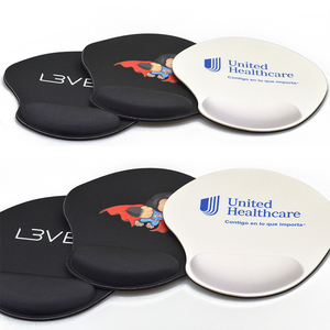 Tapis de Souris Ergonomique Personnalisé en PVC Blanc Sublimable avec Repose-Poignet en EVA et Logo Imprimé – Vente en Gros - Product Image 1