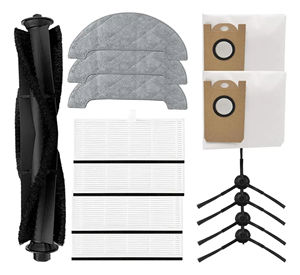 Filtre brosse vadrouille tampons sac à poussière Kit d'accessoires pour <span class=keywords><strong>HONITURE</strong></span> Q6 Pro Laresar L6 Pro AIRROBO T10 + Neabot N2 Robot aspirateur - Product Image 1