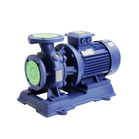 Pompe centrifuge horizontale en ligne ISW à grand débit et haute pression, robuste, en fonte, pour l'alimentation en eau municipale