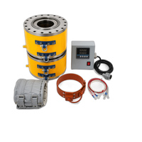 Chauffe-tambour électrique flexible en silicone 220V 3000W 55 gallons avec thermostat pour le contrôle de la viscosité des fluides industriels