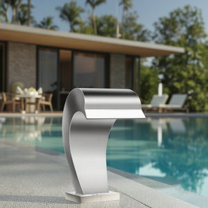 Acero inoxidable jardín <span class=keywords><strong>roca</strong></span> <span class=keywords><strong>piscina</strong></span> mini cascada - Product Image 3