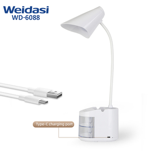Lampe de table de lecture portable en gros Rechargeable lampe de lecture de <span class=keywords><strong>lit</strong></span> flexible moderne lampe de bureau - Product Image 5