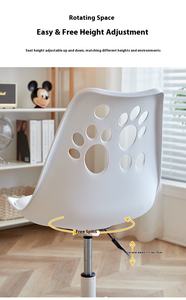 <span class=keywords><strong>Chaise</strong></span> pivotante moderne de luxe de style français Design moderne d'ascenseur pour la chambre et le salon pour le bureau - Product Image 5