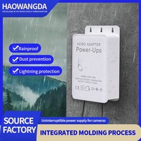 Mini onduleur d'alimentation 1200-3600mAh 5V/9V/12V 1A/2A DC, adaptateur secteur pour caméra de vidéosurveillance, ventilateur, routeur Wi-Fi