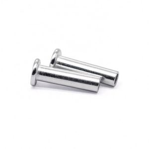 Rivets semi-tubulaires en aluminium à tête plate 3mm 4mm 5mm légers et résistants à la corrosion pour l'assemblage industriel général - Product Image 3