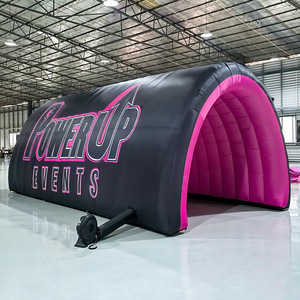 अच्छी गुणवत्ता वाले pvc पोर्टेबल आउटडोर इंफ्लेटेबल हेलोलीन ईगल सुरंग फुटबॉल हेलमेट टेंट सुरंगों के साथ त्वरित सेटअप वाटरप्रूफ - Product Image 1