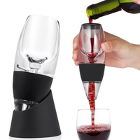 FSE aérateur de vin aération bec verseur et décanteur avec support filtre magique aérateur de vin décanteur ensemble