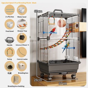 Fabrieksgroothandel Vogelkooi Grote Luxe Villa Papegaaienkooi Vogel Huisdier Kweekkooi - Product Image 1