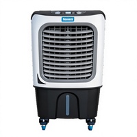 Ventilateurs mobiles de refroidissement d'air Nffan NF-LF à haute efficacité avec humidification confortable et pales en plastique industrielles pour une ventilation efficace