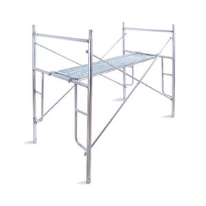 Échafaudage en H 1219 Mason Walkthrough thermolaqué pour la construction, moules en silicone, support de plateforme A/H Frame CN TIA 42mm JET - Product Image 5