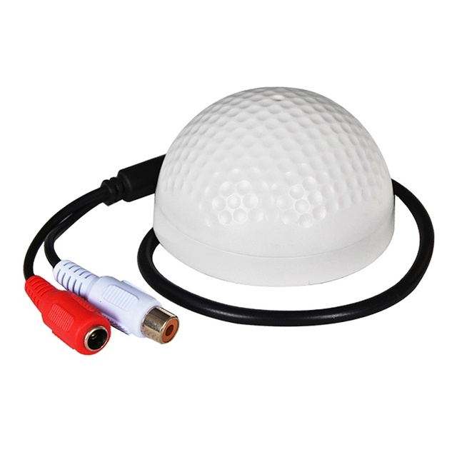 High Quality Sound Monitor Audio Pickup Microphone Cameras Ip IP Camera Speaker Microphone H.265 Indoor H = 39mm