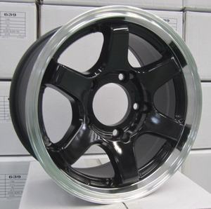 ล้ออัลลอยผสมอลูมิเนียมสำหรับรถยนต์ที่มีพื้นผิวที่แตกต่าง<span class=keywords><strong>ก</strong></span>ันล้อขอบ6X139.7 <span class=keywords><strong>15</strong></span>*7.5 17*8.0 - Product Image 4