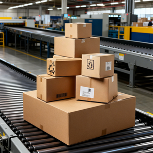 Environmental Protection Large Corrugated Cardboard Carton Printing Logo Package Shipping <strong>Paper</strong> <strong>Boxes</strong> - Product Image 4