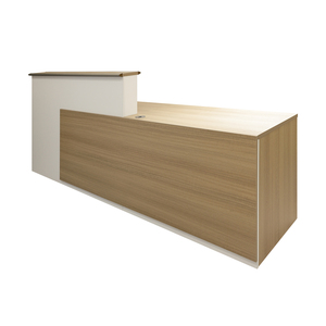 Oem nhà máy bán buôn phong cách hiện đại tùy chỉnh bàn MDF Melamine bệnh viện văn phòng tiếp nhận bảng - Product Image 6