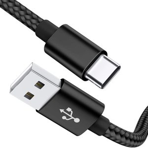 60W Quick 3A USB Type-C Fast Charging Cable Cord Nylon Braided Rapid Charger with Smart <strong>Function</strong> for Phone and <strong>Printer</strong> USB Cable - Product Image 6