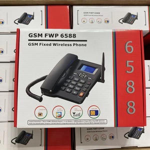 โทรศัพท์ไร้สาย GSM FWP แบบตั้งโต๊ะ รองรับซิมการ์ด 2 ซิม/บันทึกเสียง รุ่น ETS-6588 สำหรับบ้านและสำนักงาน - Product Image 6