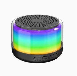 ลำโพงพกพาพร้อมไฟ RGB LED สีสันสดใส เสียงเต็มช่วงแบบไร้สาย ตัวเครื่องพลาสติก เหมาะสำหรับงานปาร์ตี้ - Product Image 4