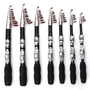 1/1.2/1.5/1.7/1.9/2.1m télescopique mini portable dur <span class=keywords><strong>en</strong></span> acier au carbone de pêche mer équipement de tige - Product Image 1