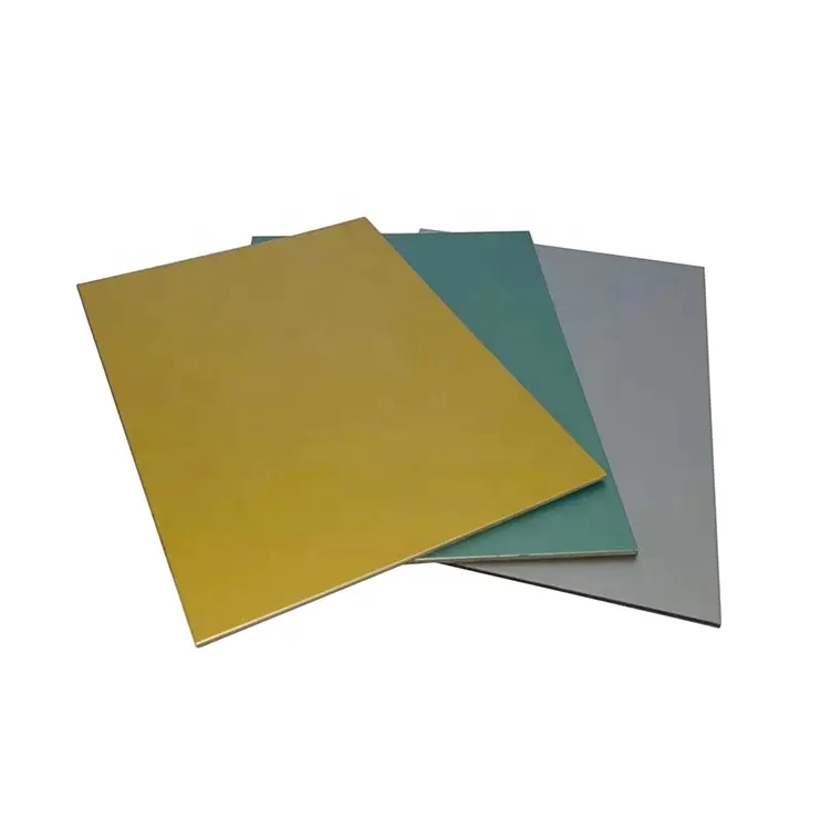 decorative resin panels 4mm 5mm 6mm ACP roofing sheet for curtain wall and roofing ceiling