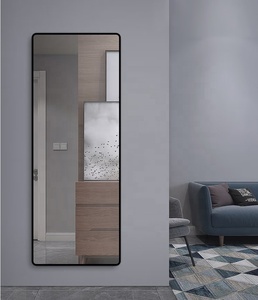 Best Seller grande specchio da pavimento ad arco verticale contemporaneo per la camera da letto di casa di vendita calda della ragazza specchio di stoccaggio di abbigliamento - Product Image 5