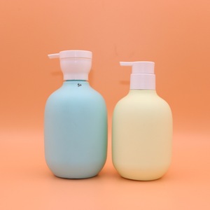 Tùy Chỉnh <span class=keywords><strong>300Ml</strong></span> 400Ml 500Ml Mờ Sương Tái Sử Dụng HDPE Nhựa Lotion Bơm Rỗng Chai Cơ Thể Kem Dầu Gội Tay Khử Trùng Bao Bì - Product Image 2