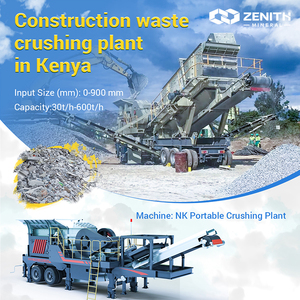 Frantoio a Impatto Mobile Cingolato Multifunzionale per Edilizia con Cuscinetti e Motore per Vari Materiali in Pietra - Product Image 4