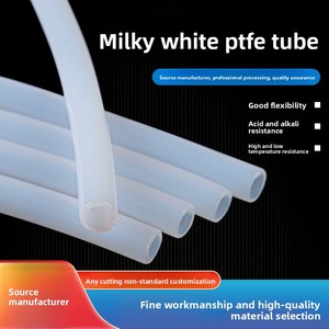 Melkachtige Witte <span class=keywords><strong>Ptfe</strong></span> Tubing Pijp Professionele Fabrikant Leverancier <span class=keywords><strong>Ptfe</strong></span> Buis <span class=keywords><strong>Ptfe</strong></span> Slang - Product Image 2