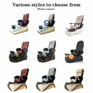 Chaise de pédicure blanche pour spa de luxe - Product Image 5