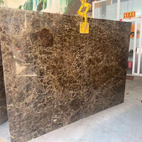 Dalles et carreaux en marbre Emperador foncé / marbre Emperador foncé poli - Pierre naturelle de haute qualité pour la décoration intérieure de luxe