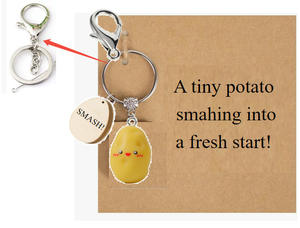 <span class=keywords><strong>Porte</strong></span>-clés mignon en carton pain en bois carte minuscule goutte à goutte mots sculptés tortue pomme de terre <span class=keywords><strong>porte</strong></span>-clés à <span class=keywords><strong>mon</strong></span> <span class=keywords><strong>fils</strong></span> - Product Image 2
