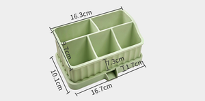 Boîte de rangement en silicone pour salle de bain, porte-savon avec drainage, organisateur de comptoir pour cuisine - Product Image 2