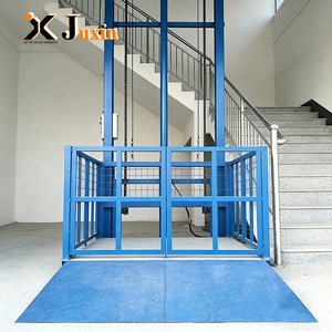 Piattaforma Elevatrice Idraulica a Quattro Colonne <span class=keywords><strong>per</strong></span> Trasporto Merci, Ascensore <span class=keywords><strong>per</strong></span> Carichi Esterno - Product Image 1