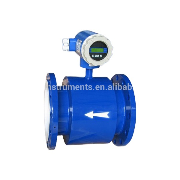 Teren Intelligent Electromagnetic Flowmeter DEI-E-S-DN80 LDG Sewage 4-20mA RS485 Electromagnetic Flowmeter Sensor