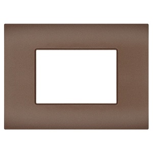 Placa de Bronce de 3 Vías Compatible con Brida Vimar Arke - Product Image 1