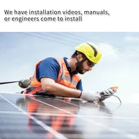 Système d'énergie solaire hors réseau 10KW 30KW 50KW Kit de panneaux solaires 3000W 5000W Batterie Lifepo4 PD Ordinateur portable Caméra Scooter