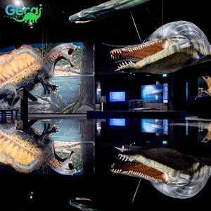 Bảo tàng 3D Kích thước cuộc sống <span class=keywords><strong>robot</strong></span> thực tế hoạt hình khủng long lớn spinosaurus khủng long tượng mô hình cho công viên - Product Image 4