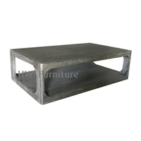 Table basse en bois massif Heywood durable pour chambre à coucher et mobilier de maison, idéale pour événements de mariage