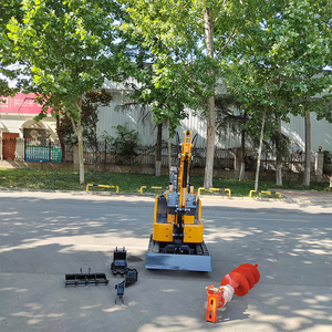 Mini excavadora de 1,2 toneladas con motor EPA Euro 5 Kubota, Envío Gratis, componentes de núcleo de máquina China usada en granja, Motor y bomba - Product Image 3