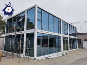 Suministro DE FÁBRICA DE China Fácil de montar Casa de contenedores de 20 pies Construcción rápida Oficina móvil prefabricada Almacén Dormitorio Acero Desmontable - Product Image 2