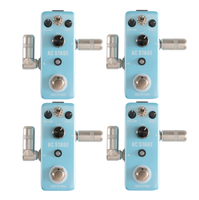 Connecteur audio mono mâle CE Akai à angle droit 1/4 (6,35 mm) à profil bas pour câble de raccordement haut-parleur et guitare